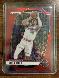 2024-25 Prizm Red Jalen Green /299 Rockets - Picture 1 of 2