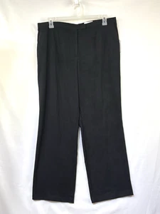 SAG HARBOR Black Trouser Dress Pants Missy 18 Women's  Stretch NWT - Picture 1 of 12