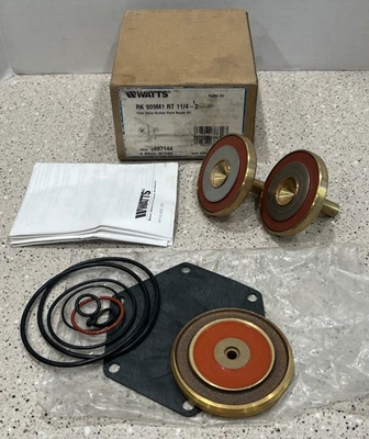 Watts RK 909 RT Repair Kit 1-1/4" - 2" Backflow Preventer Parts - EDP# 0887144 - Image 1 of 4