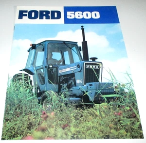 Brochure vendita trattore Ford 5600 letteratura pubblicità AD-2180-1 specifiche e altro... - Foto 1 di 3