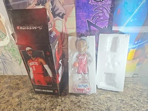 Houston Rockets Bobblehead Russell Westbrook scatola aperta 2019 - Foto 1 di 1