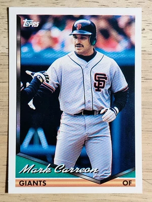 1994 Topps #327 Mark Carreon - Image 1 of 2