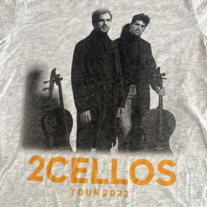 2 Celli 2022 Tour Konzert Hollywood Bowl Shirt Erwachsene Small grau offiziell neu - Bild 1 von 9