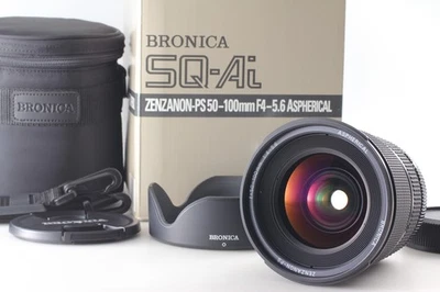 [T COMO NUEVO en Caja] Bronica Zenzanon PS 50-100mm F4-5.6 Asférico para SQ de JAPÓN Foto 1 de 4