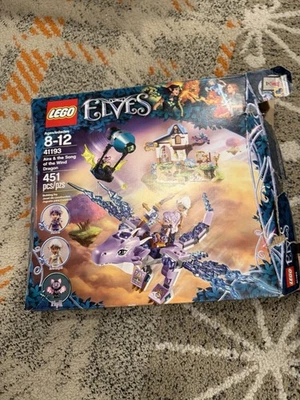 LEGO Elves: Aira & the Song of the Wind Dragon #41193 открытая коробка полный комплект - Изображение 1 из 4
