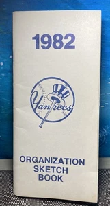 Sehr seltenes Yankees 1982 Organisation Skizzenbuch mit John Elway on Farm Team ++ Exc - Bild 1 von 7