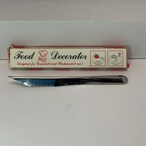 Scott & Fetzer Co Quikut Decorador de Alimentos Herramienta de Cocina Acero Inoxidable Hecho en EE. UU. - Imagen 1 de 7