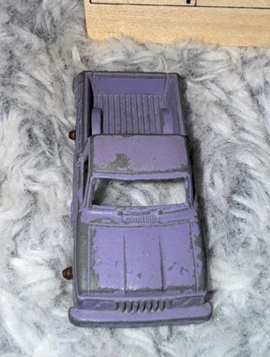 Vintage Tootsietoy Pickup Truck Purple Metal Diecast Toy Car USA - Image 1 of 4