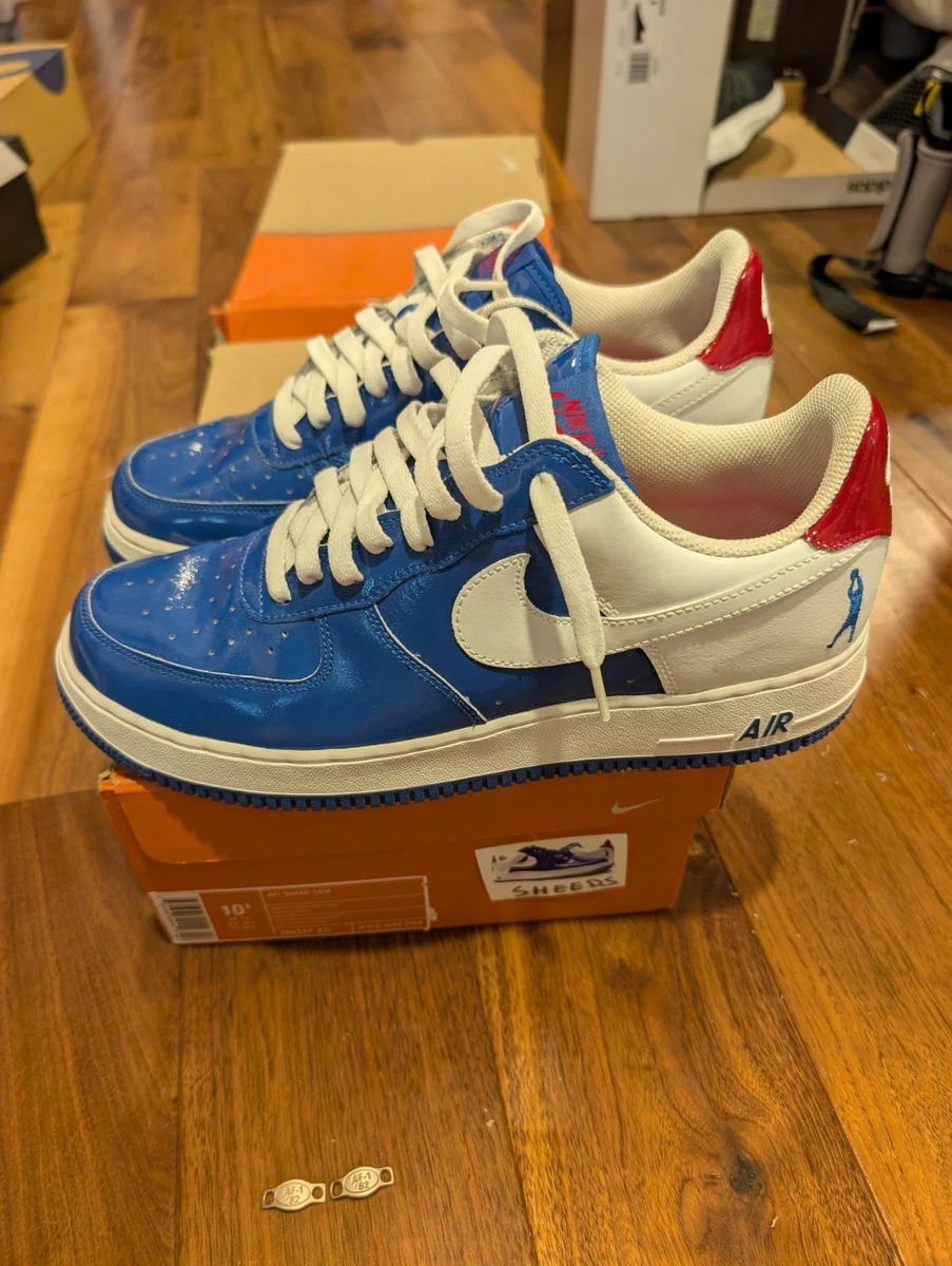 Nike air force1 2006年 2006 Nike Air Force 1 '07 Players youth sz 6Y white/metallic gold