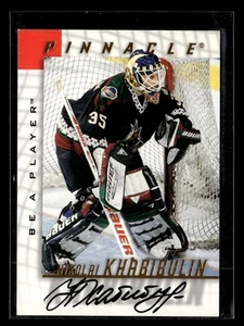 1997-98 Pinnacle Be a Player #13 Nikolai Khabibulin Autographs - Picture 1 of 2