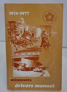 MANUALE GUIDATORE MINNESOTA 1976-77 Bicentenario  - Foto 1 di 3