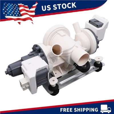 MAKERAUTO New Washer Pump Assembly For Whirlpool W11319789 W11458345