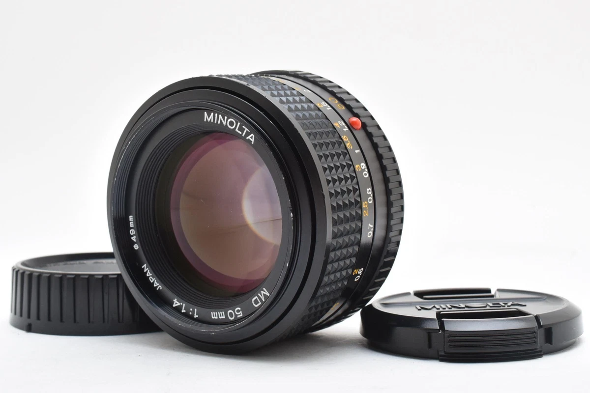 Minolta MD f/1.4 50mm Camera Lenses for sale | eBay