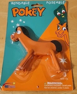 Pokey NJ Croce flexibles biegsames bewegliches Spielzeug 4,5 Zoll x 4,25 Zoll 2004 Prema Toy Co Neu im Karton - Bild 1 von 9