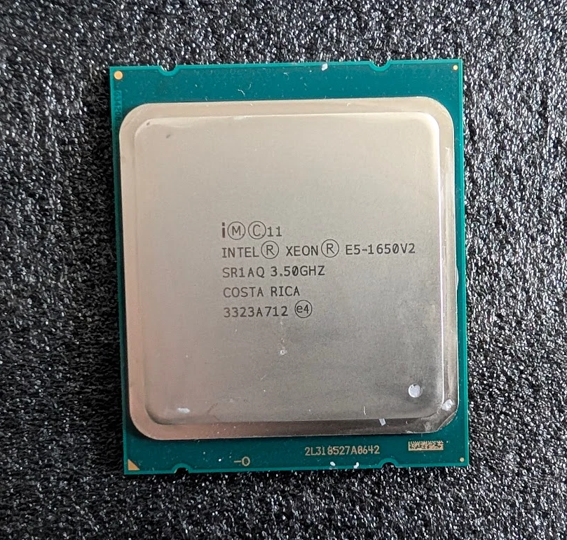 Xeon E5-1650v2 6 Core 3.5Ghz SR1AQ LGA2011 CPU - Great Condition!!! - Image 1 of 1