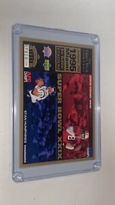1995 UD Collector Series Super Bowl XXIX /10,000 Rice, Young, etc. PROMO Ticket!
