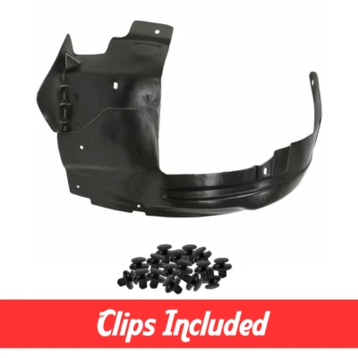 Passenger Side Fender Liner Rear Section w/ Clips For 2008-2015 Cadillac CTS Foto 1 de 4