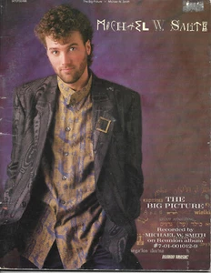 Michael W Smith - The Big Picture - Songbook / Sheet Music  1986 Word 72 Pages - Picture 1 of 2