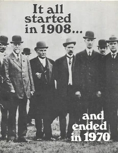 1970 Philadelphia Phillies Programm - Letztes Spiel bei Connie Mack - Bild 1 von 2