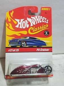 Hot Wheels Classics Serie 1 2005 Pit Cruiser Magenta #21 de 25 - Imagen 1 de 3