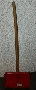 Kinder Schnee Schaufel Schieber Plastik Holz Stock - Bild 1 von 3