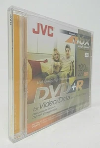 JVC DVD+R 1-16x High-Speed Disc for Video Data Single Version 1.3 (New, 4.7 GB) - Picture 1 of 2