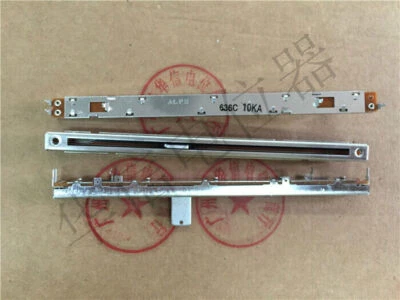 1pc ALPS 128mm Slide Fader Mono Pptentiometer A10K Shank:12mm RSA0N11S1A0F  - Image 1 of 3