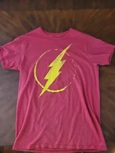 T-shirt DC Comics The Flash da uomo taglia small rossa ufficiale DC Comic - Foto 1 di 3