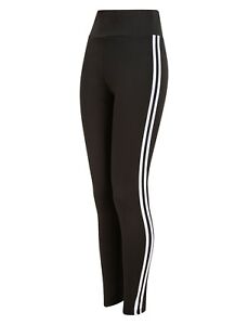 Ladies womens Leggings Gym Pants Lounge Sport Jogging Running Yoga Black New 