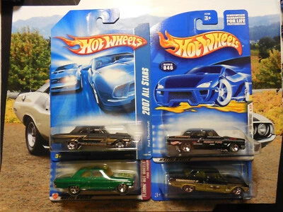 Hot Wheels Ford Thunderbolt ЛОТ ТОВАРОВ 4 ALL STARS FLAMIN ПЕРВЫЕ ВЫПУСКИ 427 БЕСПЛАТНАЯ ДОСТАВКА - Изображение 1 из 4