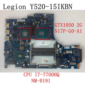 Placa madre NM-B191 para Lenovo Legion Y520-15IKBN I7-7700 GTX1050 2G 5B20N00215 - Imagen 1 de 3