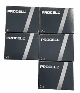 60 Duracell Procell Alkaline Batteries C 12/Box PC1400 Exp. 03-2033 - Picture 1 of 2