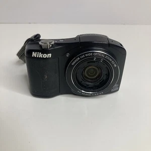 Nikon COOLPIX L610 16.0MP Digital Camera - Black point and shoot 14x - Picture 1 of 9