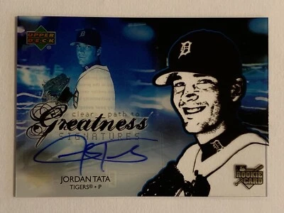 JORDAN TATA Signed 06 UD Future Stars SAM HOUSTON STATE BEARKATS Autograph Auto - Image 1 of 2