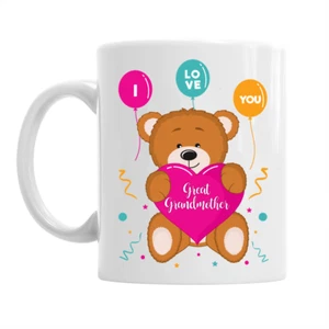 Gran Abuela Novedad Regalo Taza Regalo Cumpleaños Día de la Madre Corazón Regalo - Imagen 1 de 2