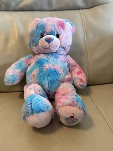 Peluche Build A Bear Workshop nariz de cereza cuenco robbins chicle helado oso - Imagen 1 de 9