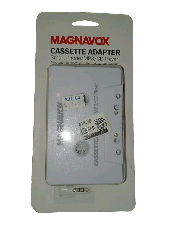 Magnavox Cassette Adapter Smart Phone Mp3 CD Player