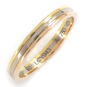 Cartier Ring Vendome Trinity Hochzeit 750(18K) Tri-Color Gold #50 US5,25 - Bild 1 von 6