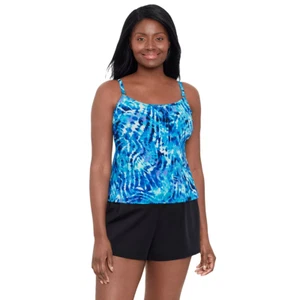 Trimshaper Farrah Mono Tie Dye Vestido de Natación Tallas 8, 10, 12, 16, 18 Nuevo - Imagen 1 de 8