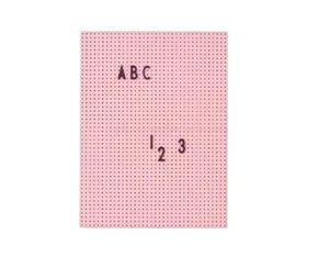 Design Letters Felt Memo Board A4 – Changeable Message Sign with Letters - Picture 1 of 2