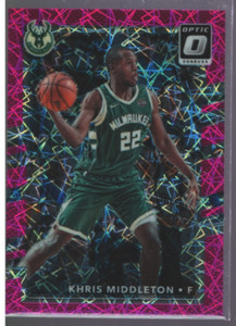 2017-18 Donruss Optic Pink Velocity #84 Khris Middleton /79