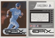 2005 Donruss Zenith Epix Orange Moment /250 George Brett #E-23 HOF