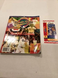 1997 World Series Programm und Spiel 4 Ticket/Marlins gegen Indianer - Bild 1 von 8