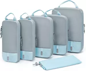 6 Set/4 Set/2 Set Compression Packing Cubes for Travel, Lightweight Vacation Tra - Picture 1 of 6