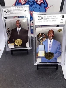 2009-10 Michael Jordan 2 tarjetas BCCG ¡Lote de 10! ¡Lote loco michael jordan! - Imagen 1 de 2