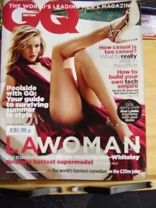 BRITISH GQ JULY 2011 ROSIE HUNTINGTON WHITELEY MICK JAGGER PETE CASHMORE - Picture 1 of 4