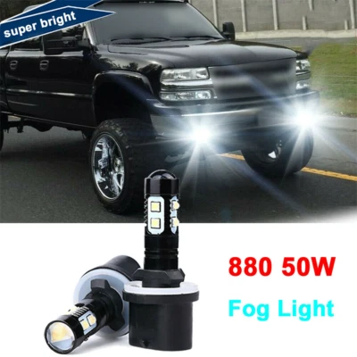 2 bombillas antiniebla LED 880 6000K para Silverado 1500 2500 HD 3500 2001-2002 Foto 1 de 4
