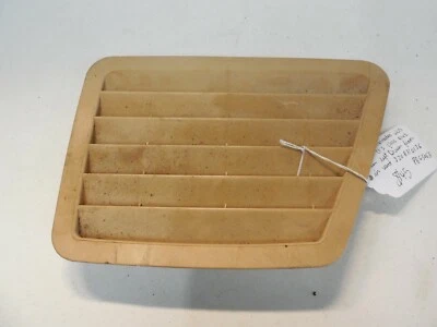 00-06 Mercedes Benz W220 W215 CL500 S500 Ventilación de aire piso conductor trasero izquierdo Foto 1 de 4