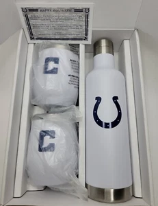 Indianapolis Colts - Official NFL Certified, 2-12oz Tumblers & 1-25oz Traveler. - Picture 1 of 6