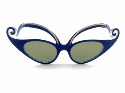 VINTAGE ICONIC  OLIVER GOLDSMITH " THE MARTIAN " HANDMADE 1959 SUNGLASSES - Изображение 1 из 4